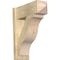 Ekena Millwork Funston Rough Sawn Arts and Crafts Outlooker, Douglas Fir, 8"W x 22"D x 26"H OUT08X22X26FST03RDF - alternate 1
